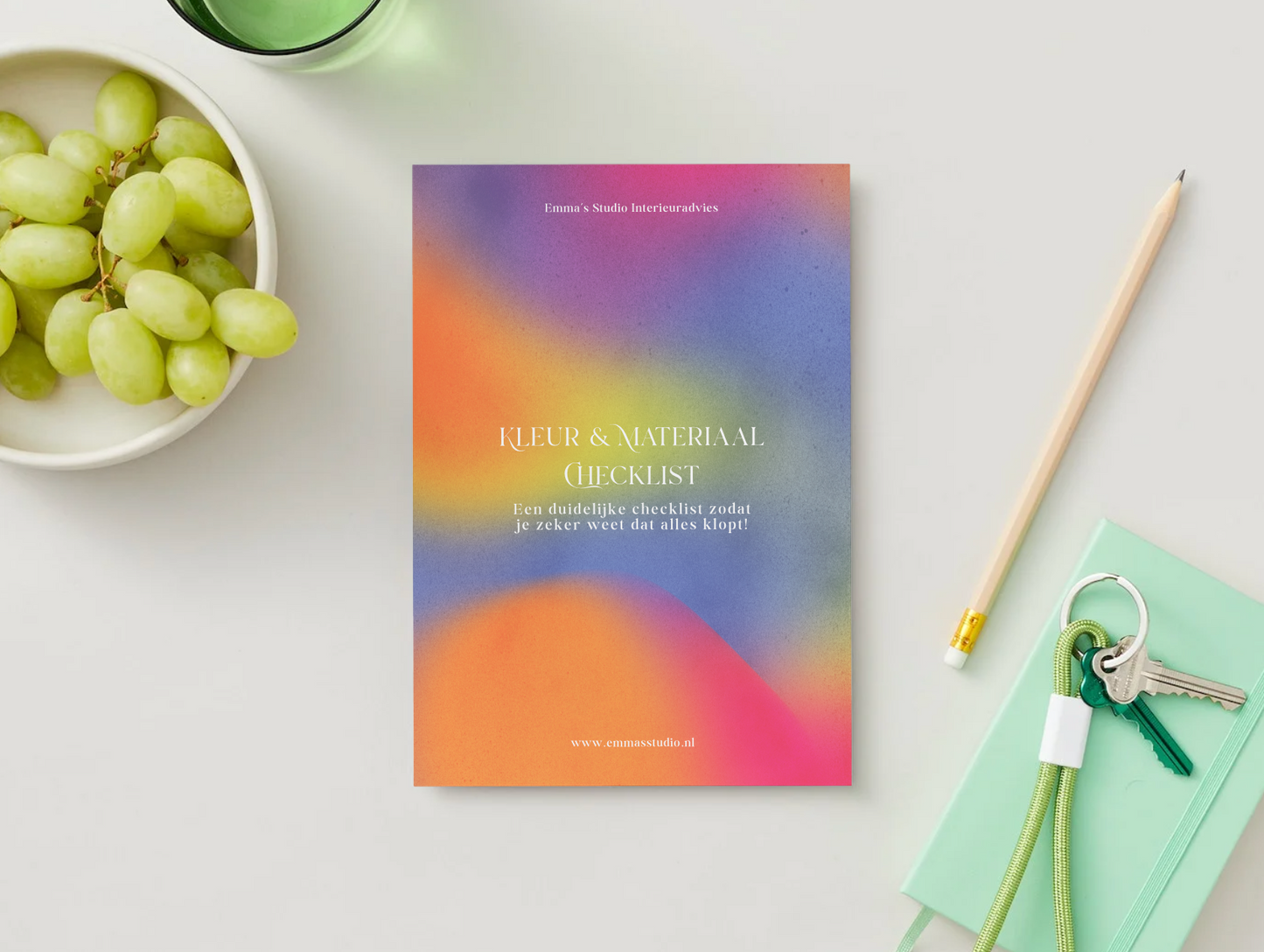 Kleur & Materiaal Checklist (Printable)